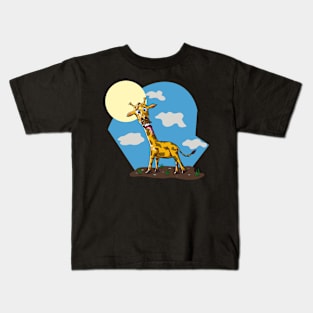 Crazy Giraffe Kids T-Shirt